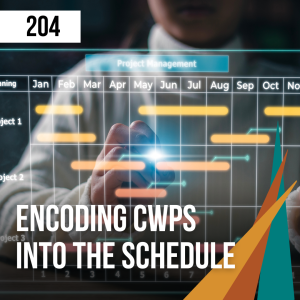 204 Encoding CWPs into the Schedule and Estimates